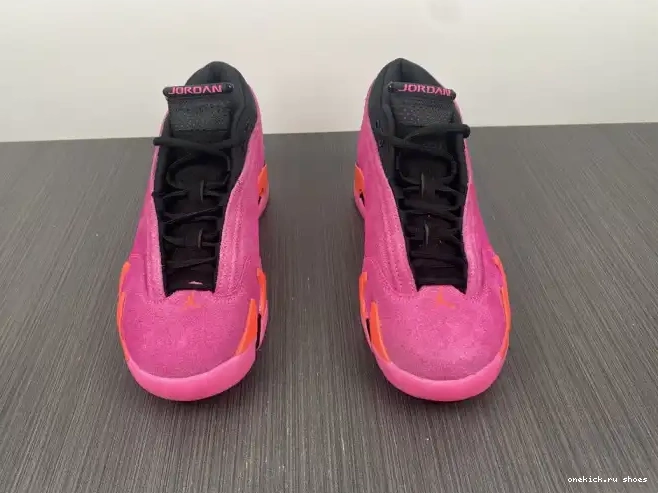 Rep Shocking DH4121-600 14 Pink Retro Jordan Low (W) 0419